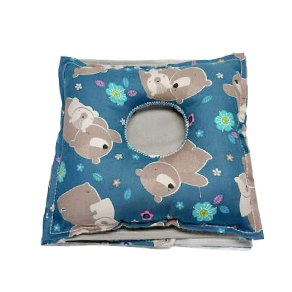 Bear G-Tube Tummy Time Pillow
