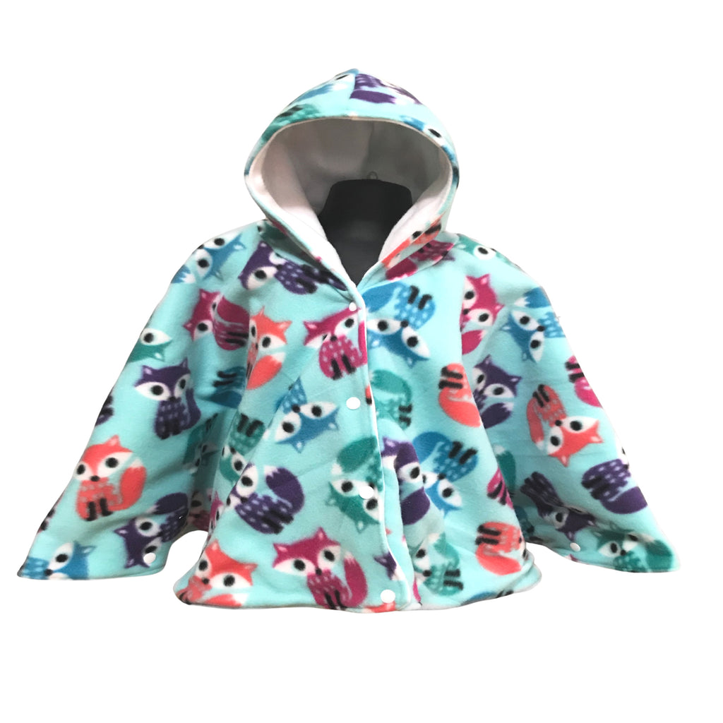 Fox Car Seat Poncho