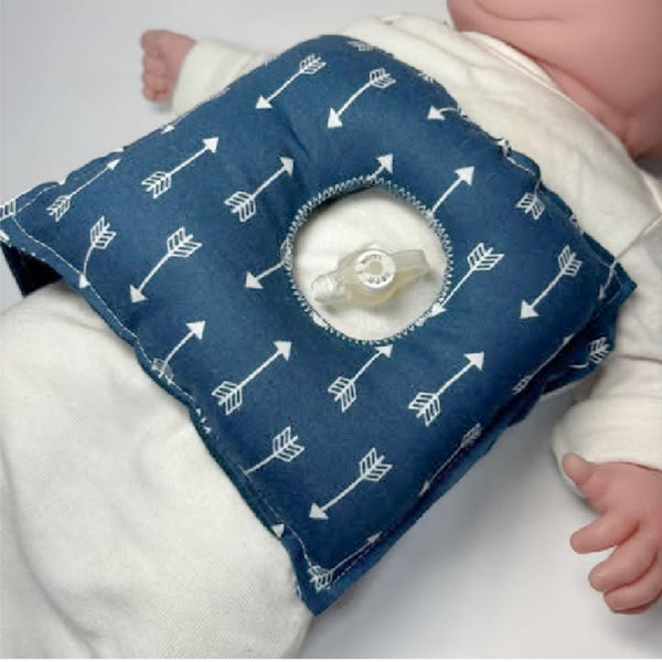 Arrow G-Tube Tummy Time Pillow