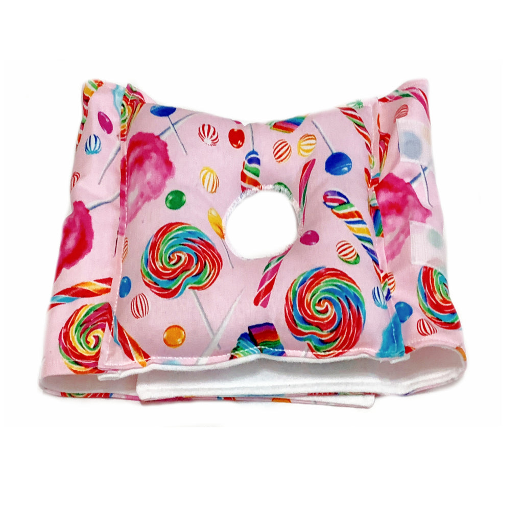 Candy Dessert G-Tube Tummy Time Pillow