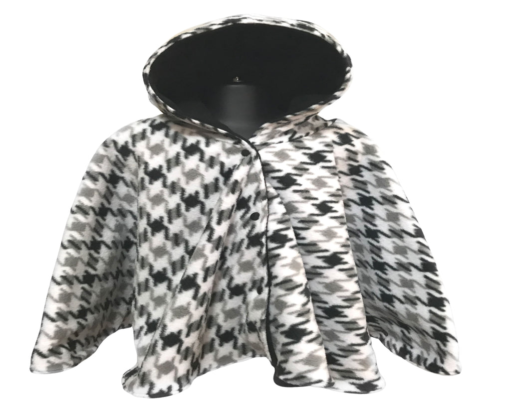 Houndstooth Car Seat Poncho