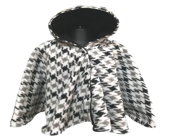 Houndstooth Car Seat Poncho