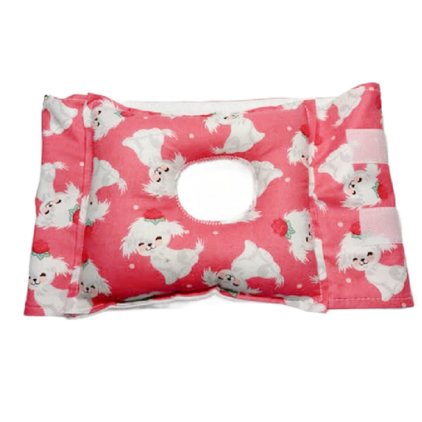 Puppy Dog G-Tube Tummy Time Pillow