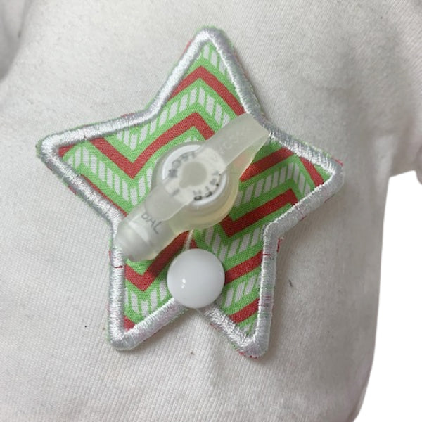 Star shape gtube pad