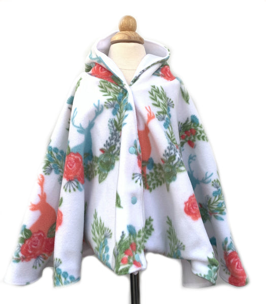 Car Seat Poncho for Girl - Lil Bayou Boutique