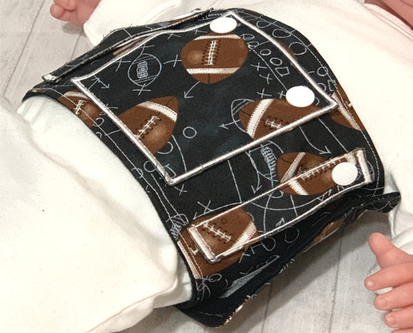 Football gtube belt - Lil' Bayou Boutique