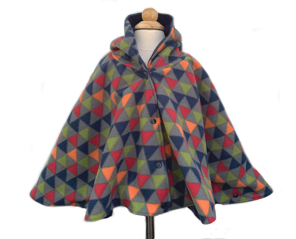 Geometric Car Seat Poncho