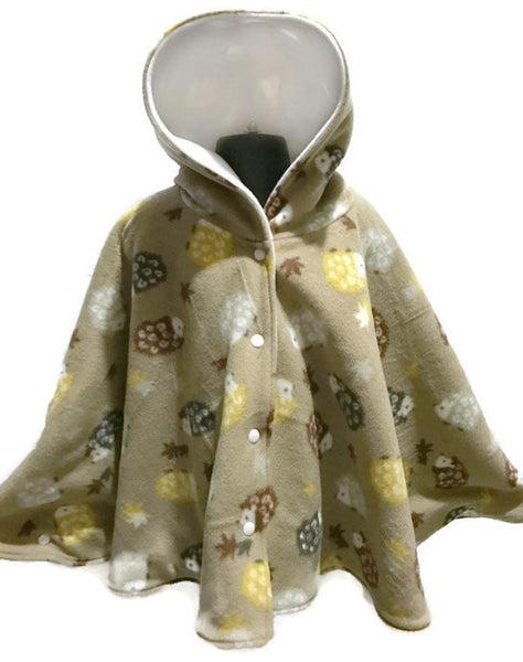 Hedgehog Car Seat Poncho - Lil' Bayou Boutique