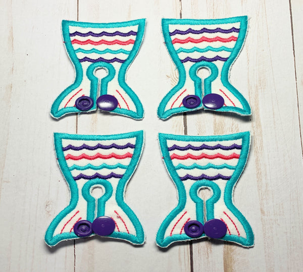 Mermaid Shape Tubie Pads