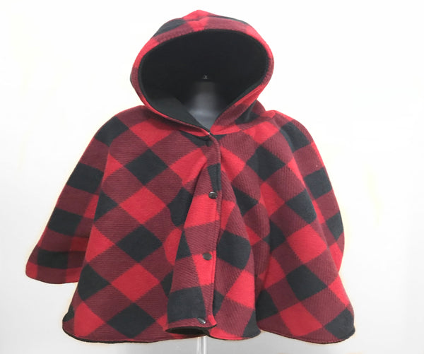 Plaid baby poncho - Lil Bayou Boutique