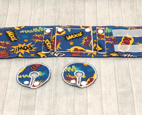 Superhero Feeding Tube Belt - Lil' Bayou Boutique