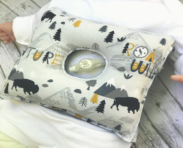 Boys tummy time pillow - Lil' Bayou Boutique