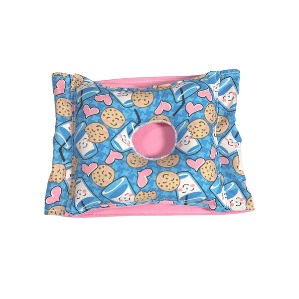 Milk and Cookies G-Tube Tummy Time Pillow