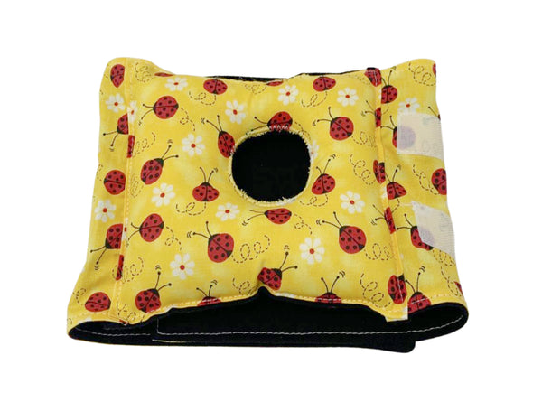 Ladybug G-Tube Tummy Time Pillow