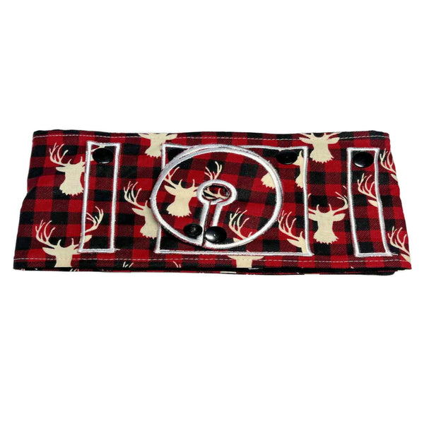 Buffalo Plaid Deer G Tube Belt