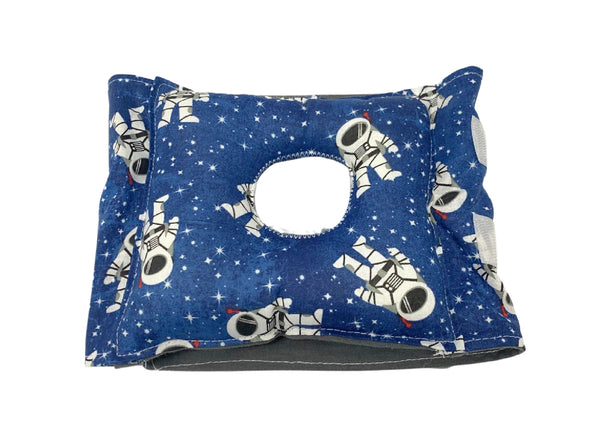 Outer Space Astronaut G-Tube Tummy Time Pillow