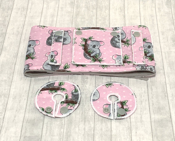 Koala Bear Feeding Tube Belt - Lil' Bayou Boutique