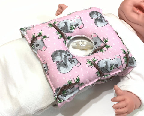 Koala Bear Feeding Tube Pillow - Lil' Bayou Boutique